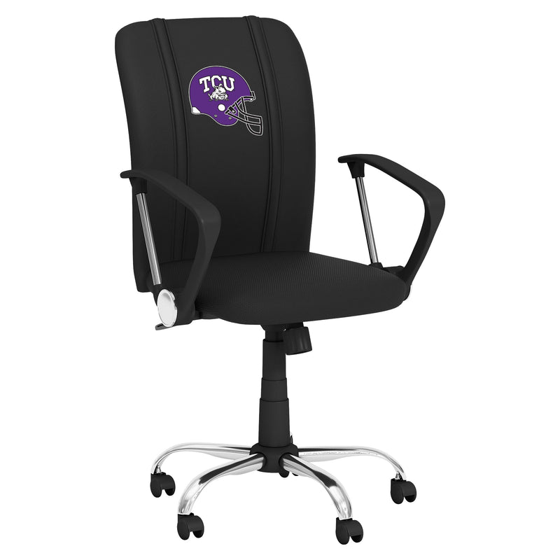 Curve Task Chair with TCU Horned Frogs Alternate