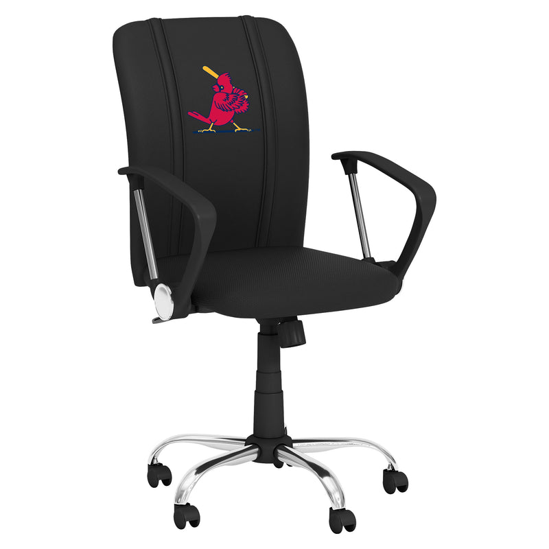 Curve Task Chair with St Louis Cardinals Cooperstown Primary