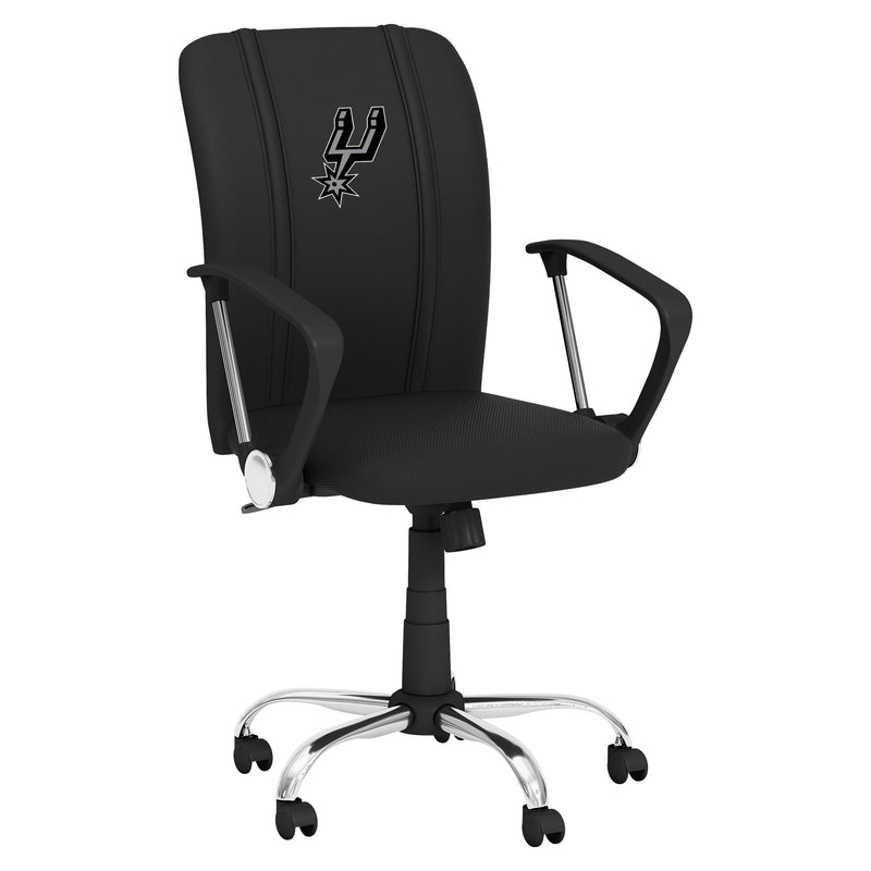Curve Task Chair with San Antonio Spurs Primary Logo