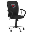 Curve Task Chair with Toronto Raptors Global Logo