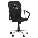 Curve Task Chair with Baltimore Ravens Helmet Logo