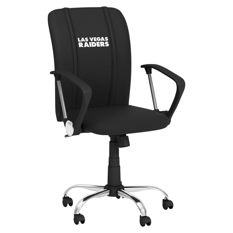 Curve Task Chair with  Las Vegas Raiders Secondary Logo