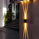 LED Waterproof Outdoor 3 Beams Wall Light by EP Designlab LLC