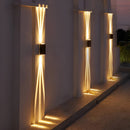 LED Waterproof Outdoor 3 Beams Wall Light by EP Designlab LLC