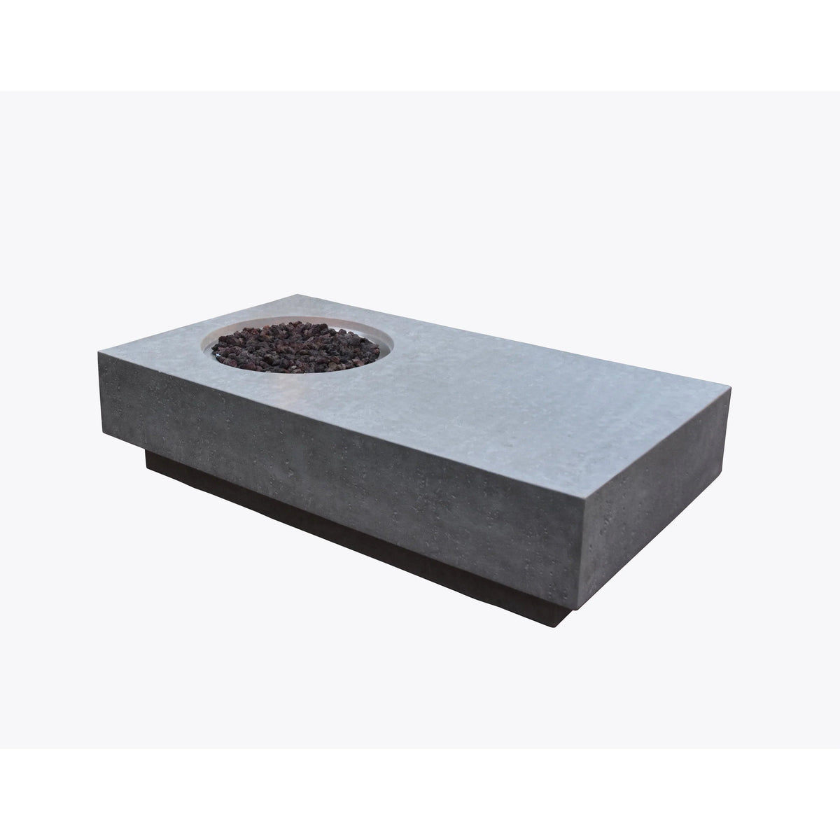 Elementi Metropolis Fire Pit Table - Light Gray, photo 4 of 20