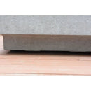 Elementi Metropolis Fire Pit Table - Light Gray