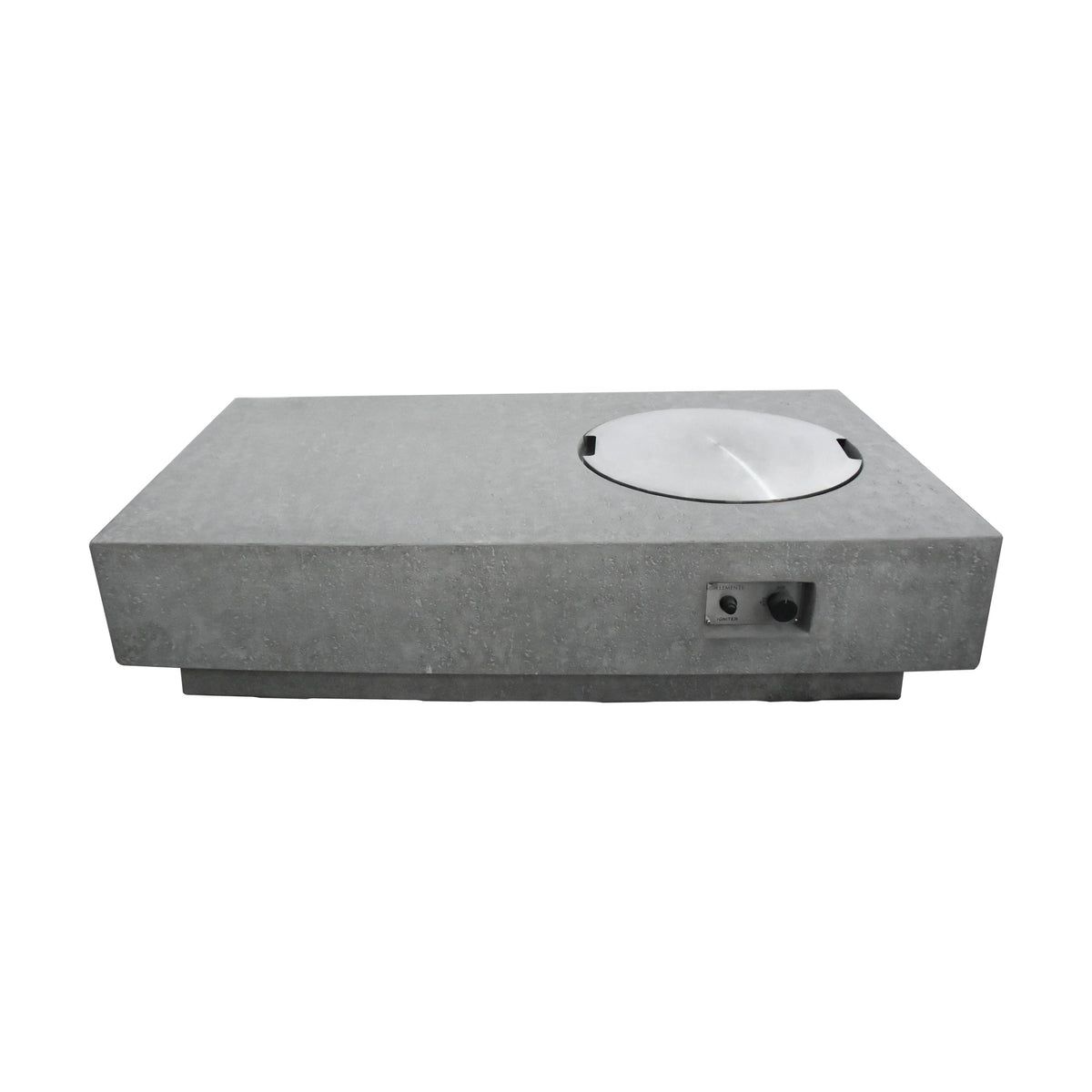 Elementi Metropolis Fire Pit Table - Light Gray, photo 19 of 20