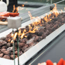 Granville Outdoor Dark Grey Fire Pit Table - Select Fuel Type