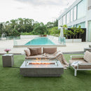 Hampton Outdoor Fire Pit Table - Select Fuel Type