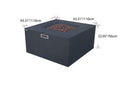 Elementi Rocky Propane Fire Pit, 43 x 43 Inches