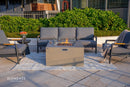 Elementi Rocky Propane Fire Pit, 43 x 43 Inches