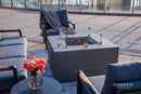 Elementi Rocky Propane Fire Pit, 43 x 43 Inches