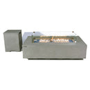 Meteora Outdoor Space Grey Fire Pit Table - Select Fuel Type