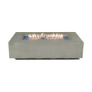 Meteora Outdoor Space Grey Fire Pit Table - Select Fuel Type