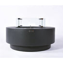 Nimes Outdoor Dark Grey Fire Pit Bowl - Select Fuel Type