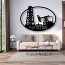 Oil Rig Monogram