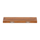 Oiled Teak Framed Floating Shelf - 24" by NORDICTEAK.COM