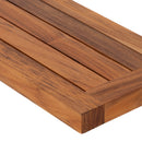 Oiled Teak Framed Floating Shelf - 24" by NORDICTEAK.COM