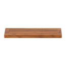 Oiled Teak Framed Floating Shelf - 24" by NORDICTEAK.COM