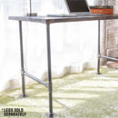 RESTORE Trail Brown Solid Wood Desk Tabletop