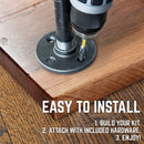 RESTORE Sunset Cedar Solid Wood Desk Tabletop