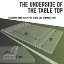 RESTORE Riverstone Grey Solid Wood Dining Tabletop