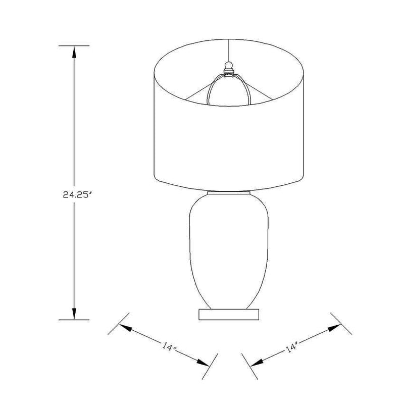 Kelcyre Traditional Table Lamp