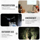 OLIGHT ARKFELDPWGMGCW Arkfeld Flat Flashlight with Green Laser & White Light - Pinwheel Gunmetal Grey