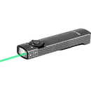 OLIGHT ARKFELDPWGMGCW Arkfeld Flat Flashlight with Green Laser & White Light - Pinwheel Gunmetal Grey