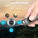 OLIGHT ARKFELDPWGMGCW Arkfeld Flat Flashlight with Green Laser & White Light - Pinwheel Gunmetal Grey