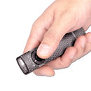 OLIGHT ARKFELDPWGMGCW Arkfeld Flat Flashlight with Green Laser & White Light - Pinwheel Gunmetal Grey