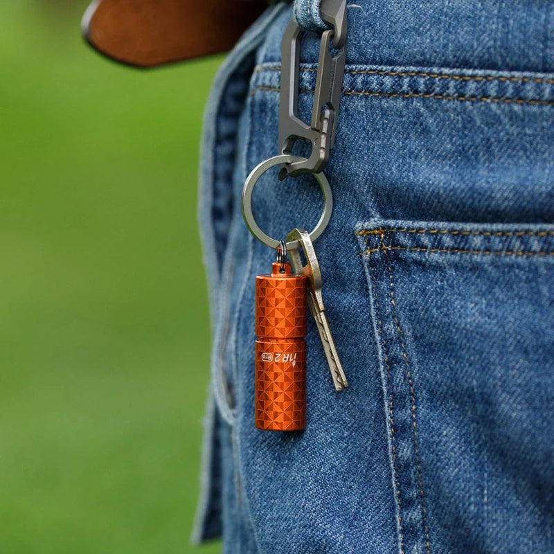 OLIGHT I1R2PROPWOG i1R 2 Pro Keychain Flashlight - Pinwheel Orange