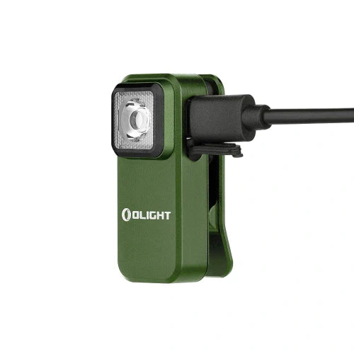 OLIGHT OCLIPODG Oclip Clip Light with White and Red Light - OD Green