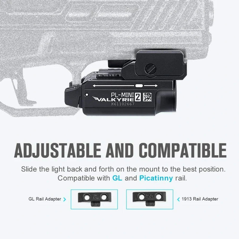 OLIGHT PLMINI2DT PL-MINI 2 Valkyrie Tactical Light - Desert Tan