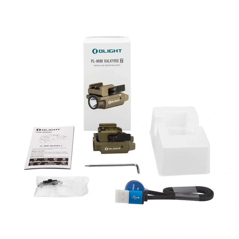 OLIGHT PLMINI2DT PL-MINI 2 Valkyrie Tactical Light - Desert Tan