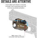 OLIGHT PLMINI2DT PL-MINI 2 Valkyrie Tactical Light - Desert Tan