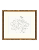 Vase of Flowers Sketch