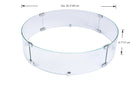 Elementi Wind Screen for Pacaya, Nimes and Colosseo Fire Tables