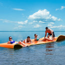 12’ x 6’ 3 Layer Floating Water Pad-Green