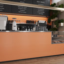 Orange 12x12 Glossy Penny Round Porcelain Mosaic Tile (10 pack, 9.87 sq ft/case)