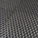 Black 12x12 Glossy Penny Round Porcelain Mosaic Tile (10 pack, 9.87 sq ft/case) - Sample