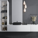 Black 12x12 Glossy Penny Round Porcelain Mosaic Tile (10 pack, 9.87 sq ft/case)