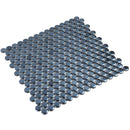 Denim Blue 12x12 Matte Penny Round Porcelain Mosaic Tile (10 pack, 9.87 sq ft/case)