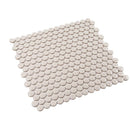 Portland Gray 12x12 Glossy Penny Round Porcelain Mosaic Tile (10 pack, 9.87 sq ft/case)