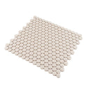 Portland Gray 12x12 Glossy Penny Round Porcelain Mosaic Tile (10 pack, 9.87 sq ft/case)