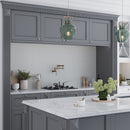 Portland Gray 12x12 Glossy Penny Round Porcelain Mosaic Tile (10 pack, 9.87 sq ft/case)
