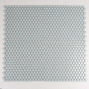 Light Turquoise 12x12 Glossy Penny Round Porcelain Mosaic Tile (10 pack, 9.87 sq ft/case) - Sample