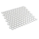 White 10x12 Matte Hexagon Porcelain Mosaic Tile (10 pack, 8.36 sq ft/case)
