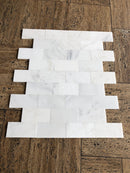 Oriental White Marble 6" x 12" Honed Tile