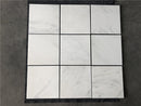 Oriental White Marble Manhattan (Random Strip) Honed Tile